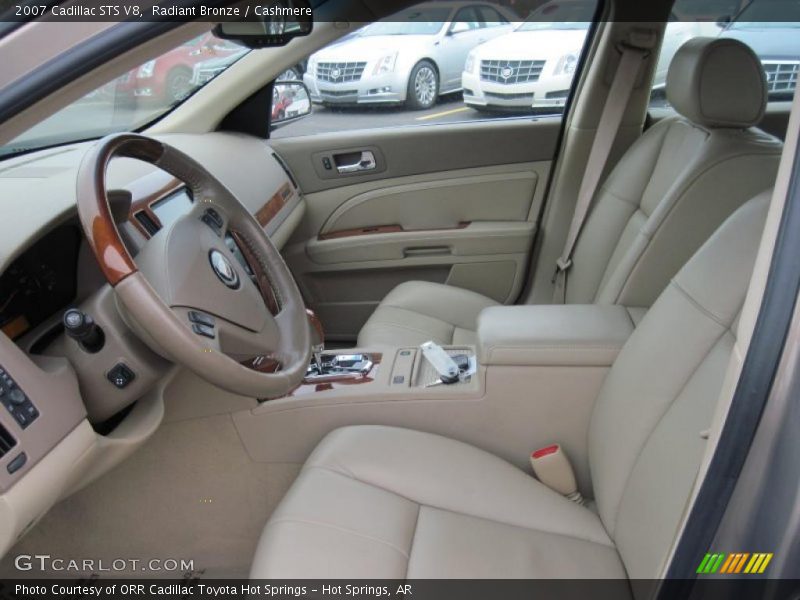 Radiant Bronze / Cashmere 2007 Cadillac STS V8