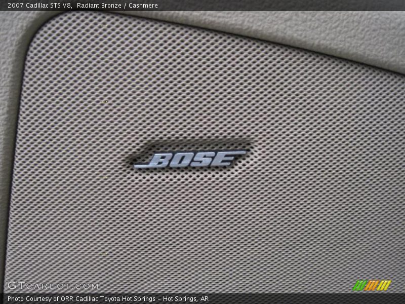 Radiant Bronze / Cashmere 2007 Cadillac STS V8