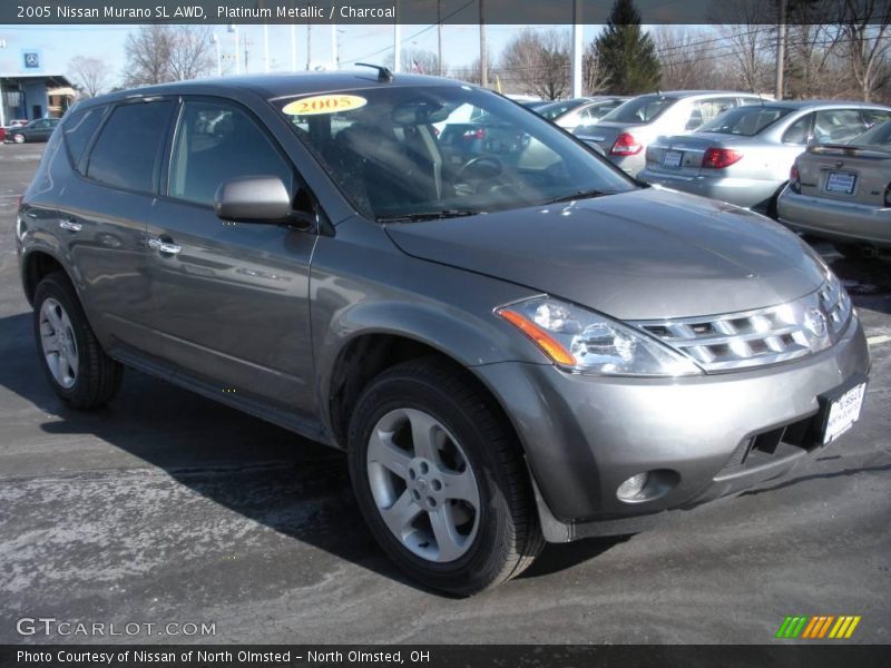 Platinum Metallic / Charcoal 2005 Nissan Murano SL AWD