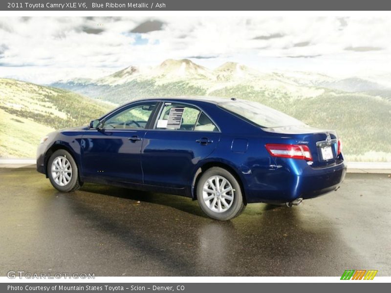 Blue Ribbon Metallic / Ash 2011 Toyota Camry XLE V6