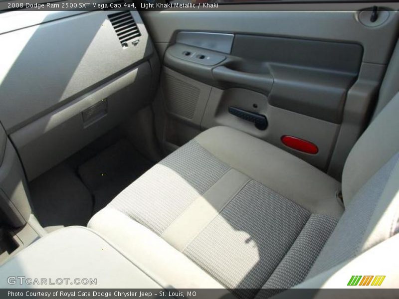 Light Khaki Metallic / Khaki 2008 Dodge Ram 2500 SXT Mega Cab 4x4