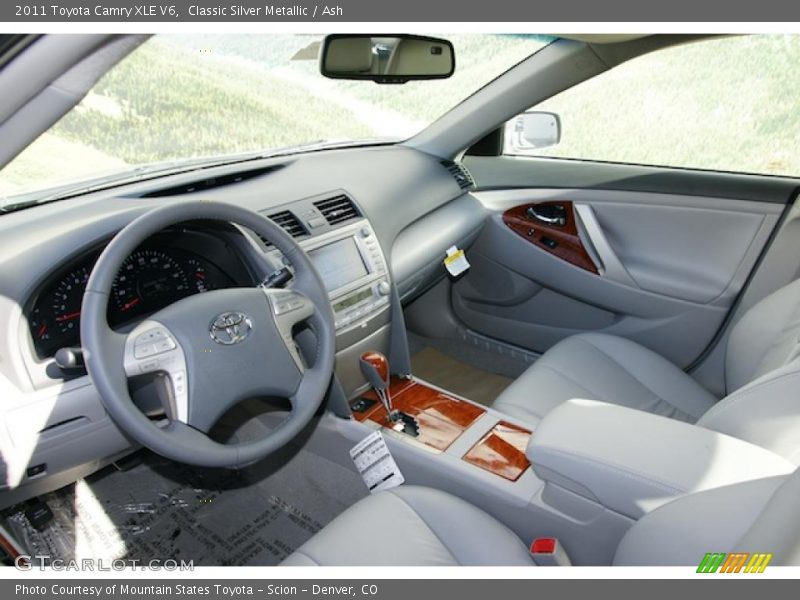Classic Silver Metallic / Ash 2011 Toyota Camry XLE V6
