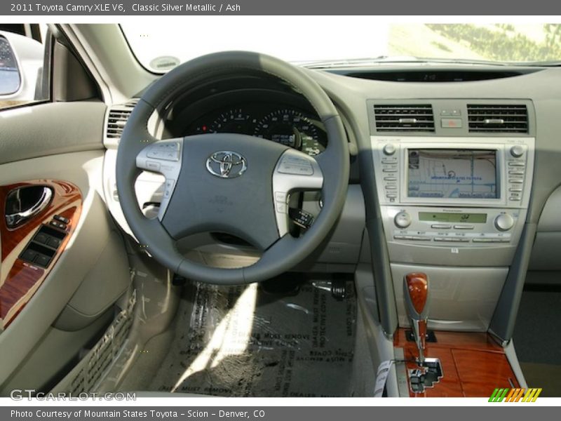 Classic Silver Metallic / Ash 2011 Toyota Camry XLE V6