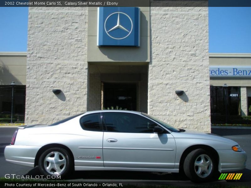 Galaxy Silver Metallic / Ebony 2002 Chevrolet Monte Carlo SS