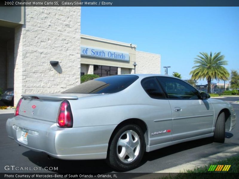 Galaxy Silver Metallic / Ebony 2002 Chevrolet Monte Carlo SS