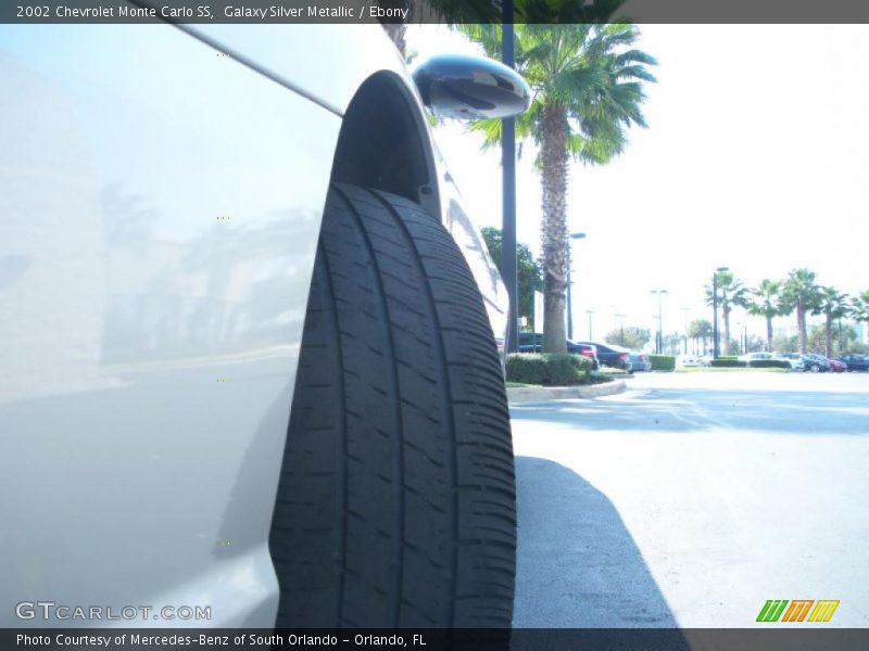 Galaxy Silver Metallic / Ebony 2002 Chevrolet Monte Carlo SS