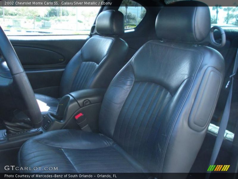 Galaxy Silver Metallic / Ebony 2002 Chevrolet Monte Carlo SS