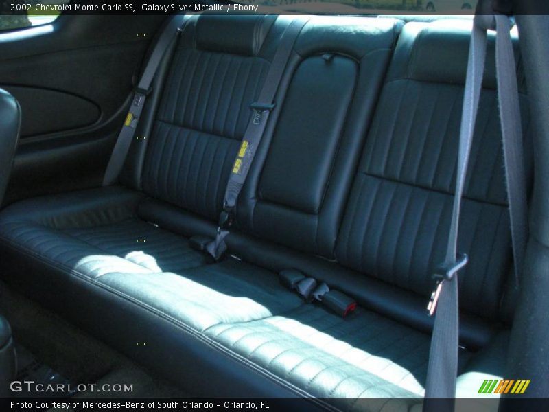 Galaxy Silver Metallic / Ebony 2002 Chevrolet Monte Carlo SS