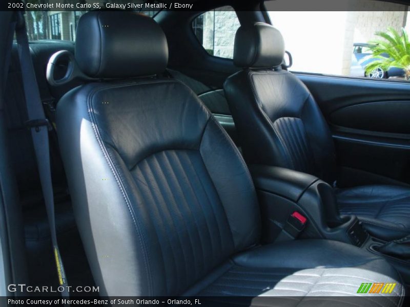 Galaxy Silver Metallic / Ebony 2002 Chevrolet Monte Carlo SS