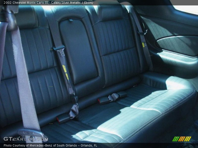 Galaxy Silver Metallic / Ebony 2002 Chevrolet Monte Carlo SS