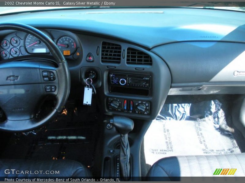 Galaxy Silver Metallic / Ebony 2002 Chevrolet Monte Carlo SS
