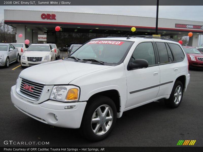 Summit White / Ebony 2008 GMC Envoy SLT