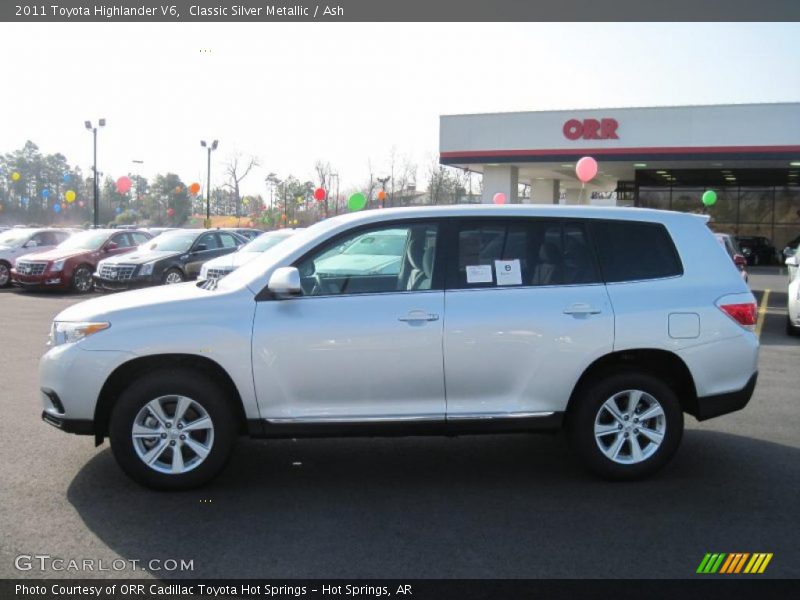 Classic Silver Metallic / Ash 2011 Toyota Highlander V6