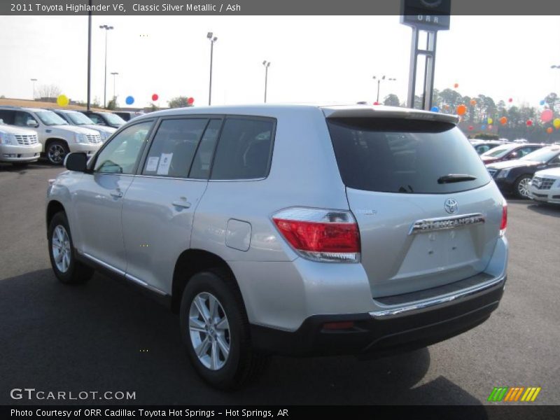 Classic Silver Metallic / Ash 2011 Toyota Highlander V6