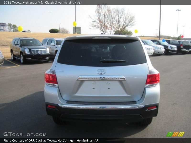Classic Silver Metallic / Ash 2011 Toyota Highlander V6