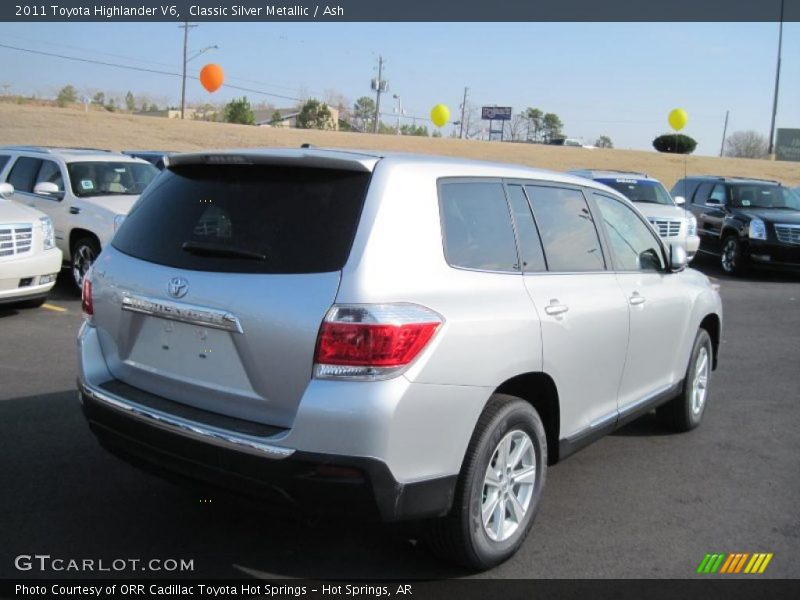 Classic Silver Metallic / Ash 2011 Toyota Highlander V6