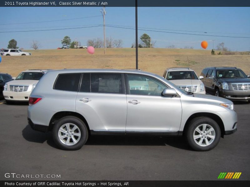 Classic Silver Metallic / Ash 2011 Toyota Highlander V6
