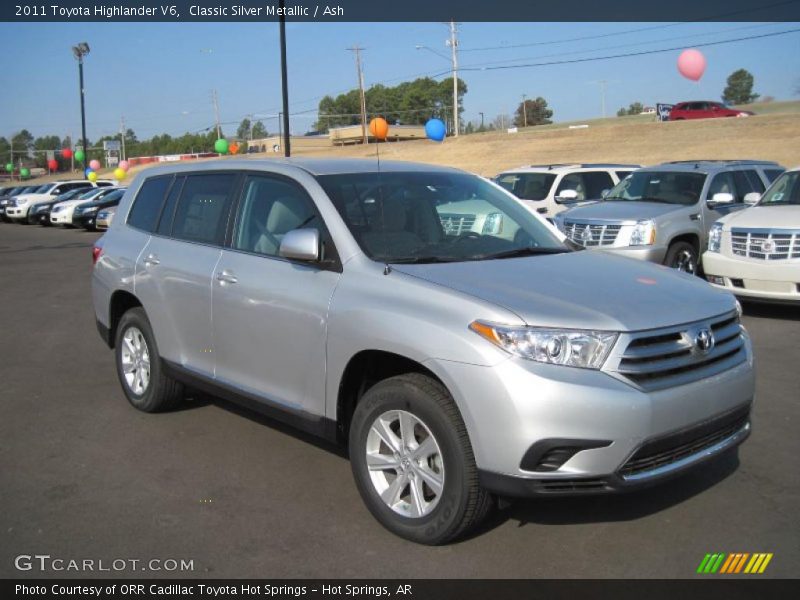 Classic Silver Metallic / Ash 2011 Toyota Highlander V6