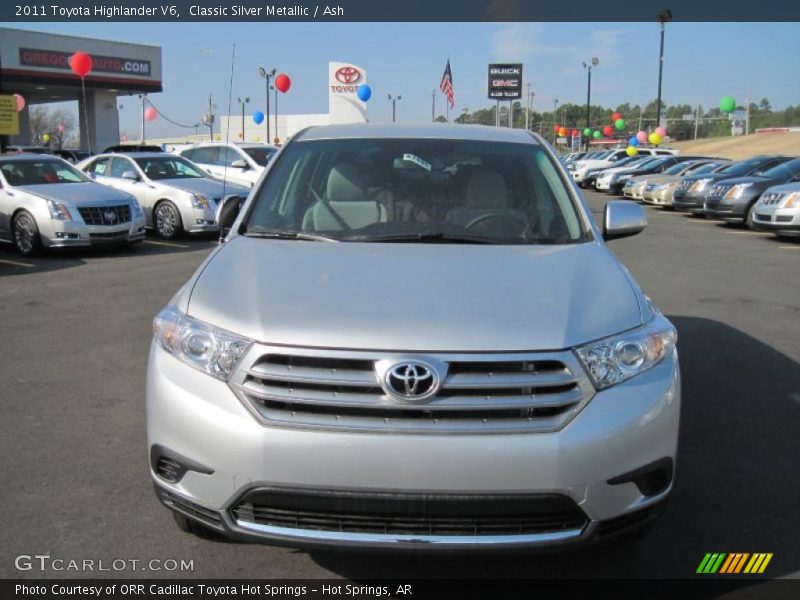Classic Silver Metallic / Ash 2011 Toyota Highlander V6