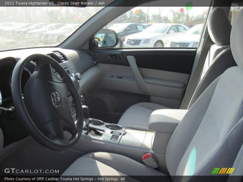 Classic Silver Metallic / Ash 2011 Toyota Highlander V6