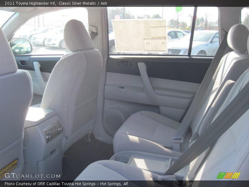 Classic Silver Metallic / Ash 2011 Toyota Highlander V6