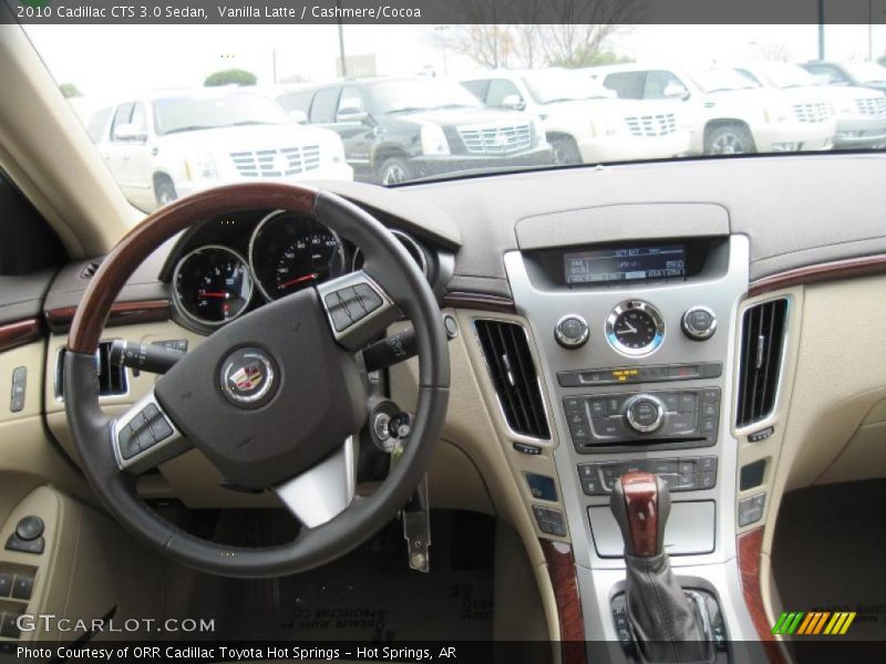 Vanilla Latte / Cashmere/Cocoa 2010 Cadillac CTS 3.0 Sedan