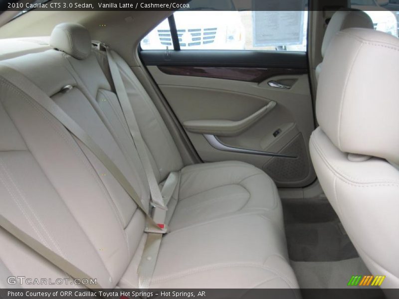 Vanilla Latte / Cashmere/Cocoa 2010 Cadillac CTS 3.0 Sedan