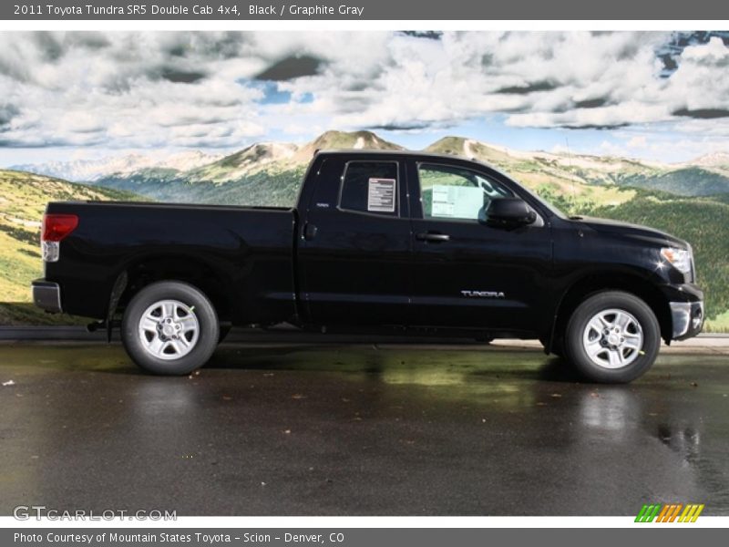 Black / Graphite Gray 2011 Toyota Tundra SR5 Double Cab 4x4