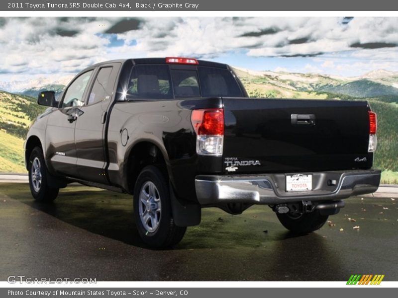 Black / Graphite Gray 2011 Toyota Tundra SR5 Double Cab 4x4