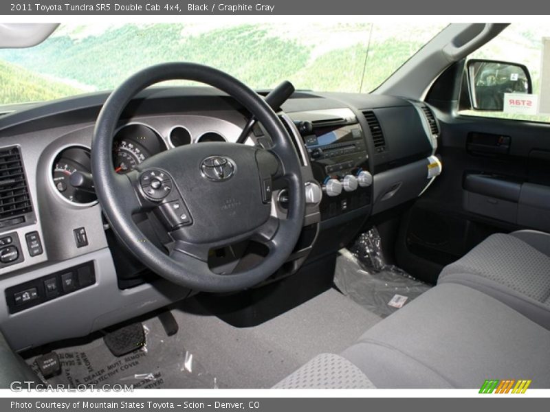 Black / Graphite Gray 2011 Toyota Tundra SR5 Double Cab 4x4