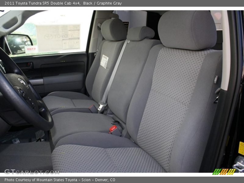 Black / Graphite Gray 2011 Toyota Tundra SR5 Double Cab 4x4