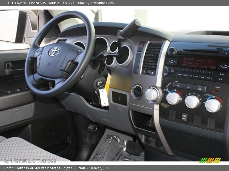 Black / Graphite Gray 2011 Toyota Tundra SR5 Double Cab 4x4