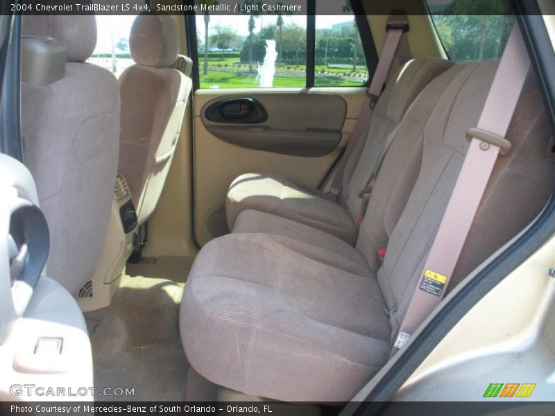Sandstone Metallic / Light Cashmere 2004 Chevrolet TrailBlazer LS 4x4