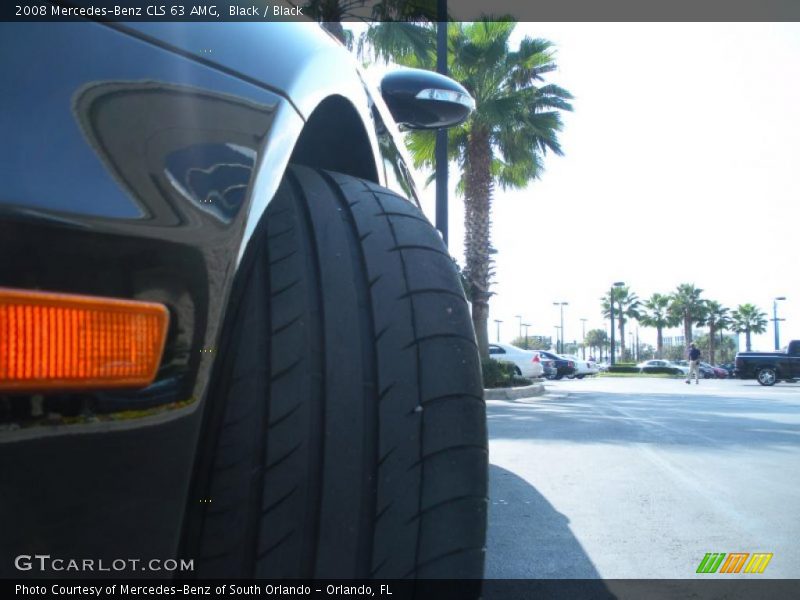 Black / Black 2008 Mercedes-Benz CLS 63 AMG
