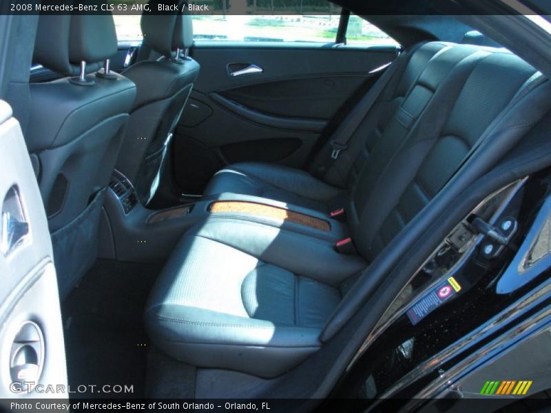  2008 CLS 63 AMG Black Interior