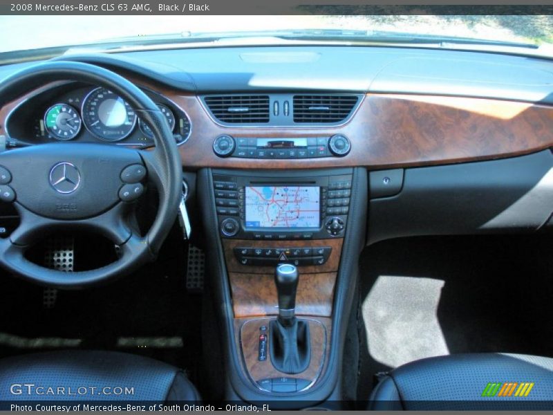 Dashboard of 2008 CLS 63 AMG