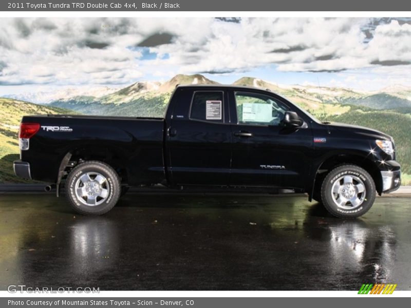 Black / Black 2011 Toyota Tundra TRD Double Cab 4x4