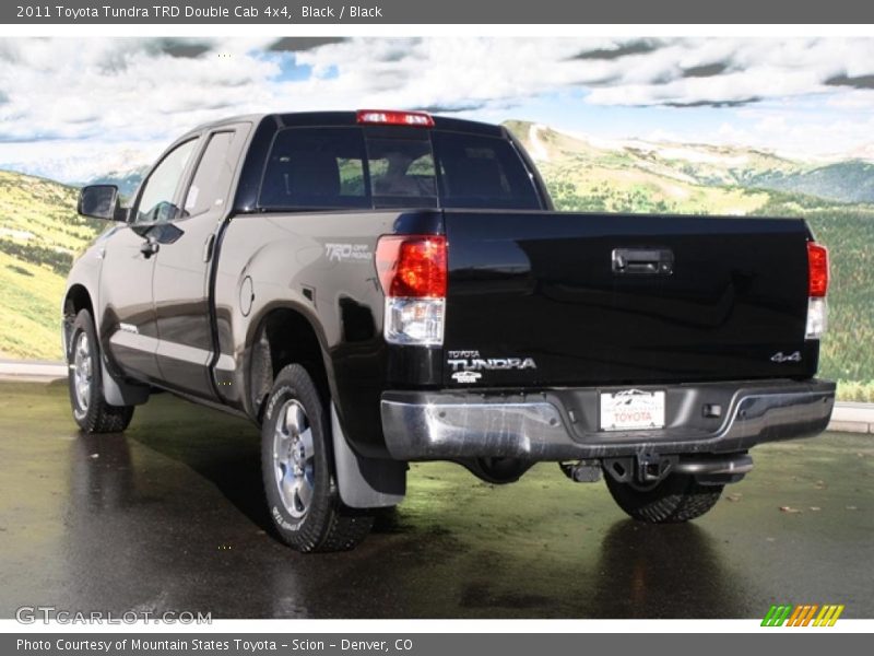 Black / Black 2011 Toyota Tundra TRD Double Cab 4x4