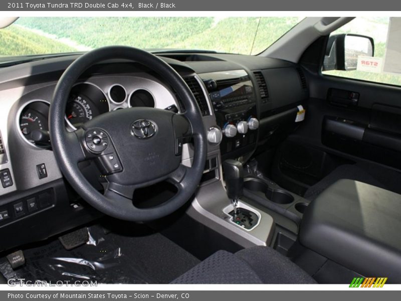 Black / Black 2011 Toyota Tundra TRD Double Cab 4x4