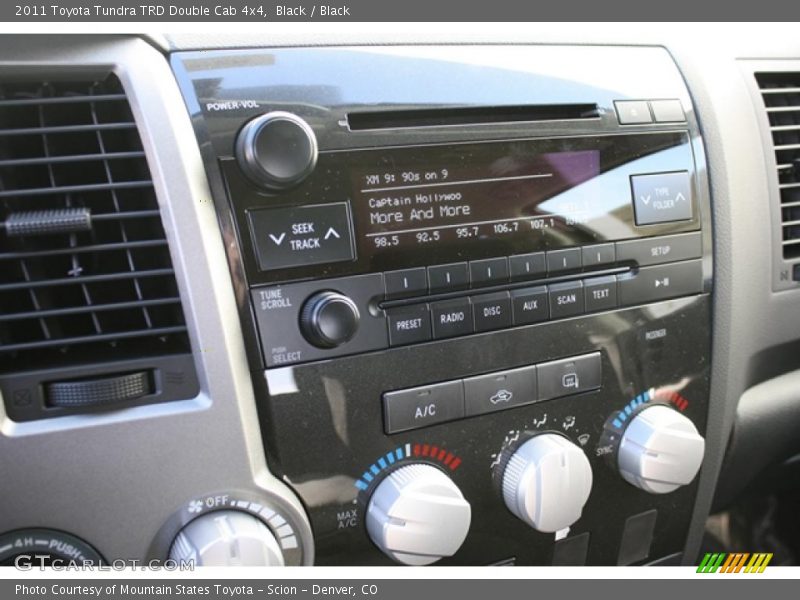 Black / Black 2011 Toyota Tundra TRD Double Cab 4x4