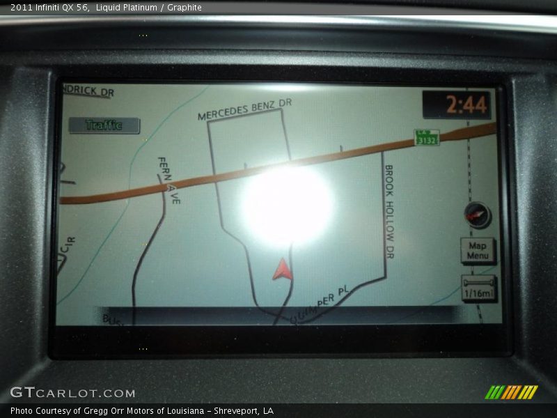 Navigation of 2011 QX 56