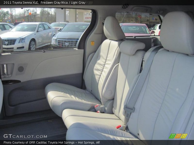 Predawn Gray Mica / Light Gray 2011 Toyota Sienna XLE