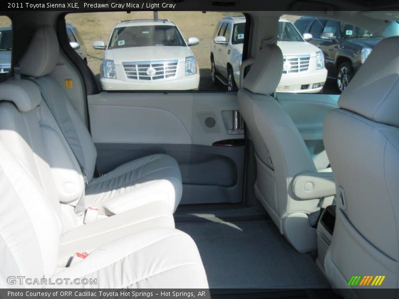 Predawn Gray Mica / Light Gray 2011 Toyota Sienna XLE
