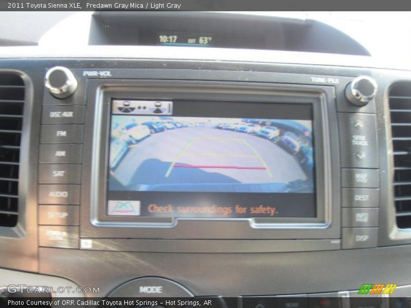 Predawn Gray Mica / Light Gray 2011 Toyota Sienna XLE