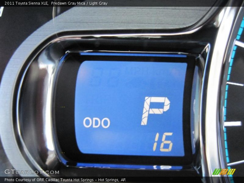 Predawn Gray Mica / Light Gray 2011 Toyota Sienna XLE