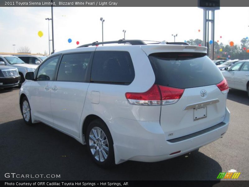  2011 Sienna Limited Blizzard White Pearl