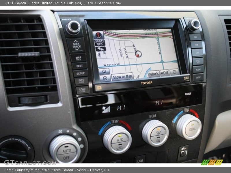 Black / Graphite Gray 2011 Toyota Tundra Limited Double Cab 4x4