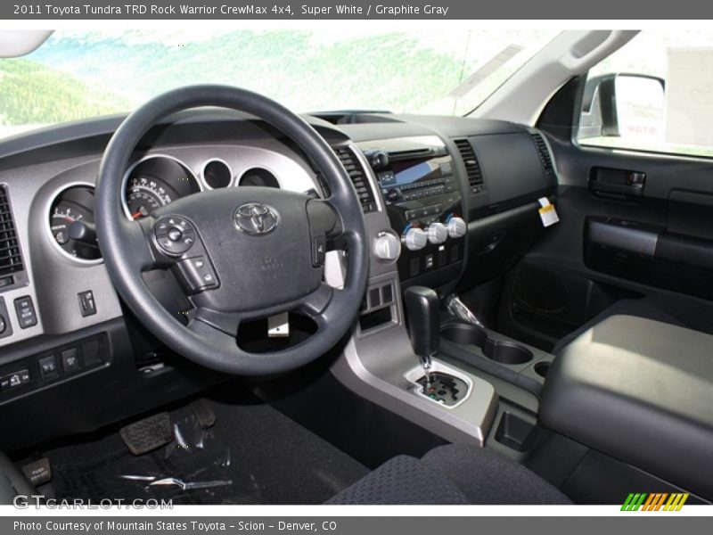  2011 Tundra TRD Rock Warrior CrewMax 4x4 Graphite Gray Interior