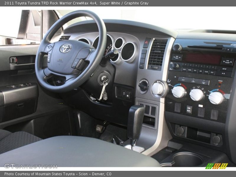 Dashboard of 2011 Tundra TRD Rock Warrior CrewMax 4x4