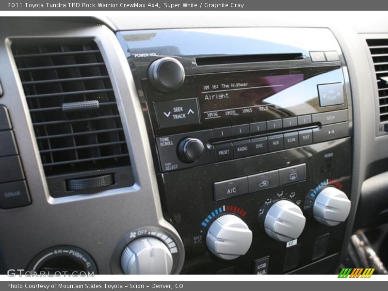 Super White / Graphite Gray 2011 Toyota Tundra TRD Rock Warrior CrewMax 4x4